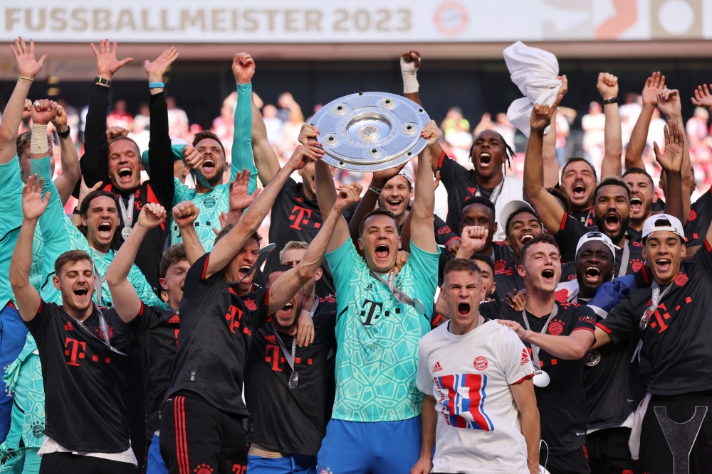 Bayern Munich là câu lạc bộ sở hữu số lần vô địch Bundesliga nhiều nhất.