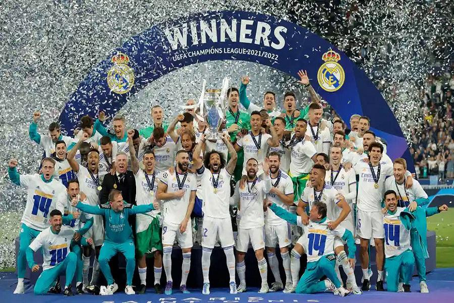 Real Madrid là đội bóng giành nhiều chức vô địch nhất lịch sử Cúp C1